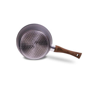 Sartén Antiadherente Moderna con Revestimiento Cerámico y Mango de Madera de Baquelita Suave al Tacto, Compatible con Inducción y Otros Tipos de Hornillas - Product Image 5