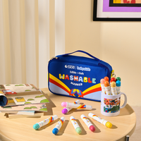 STA 24 36 Couleurs Marqueurs Lavables Stylo Art Enfants Dessin Jouet Double Pointe Aquarelle Ensemble de Marqueurs Colorés pour Enfants Dessin