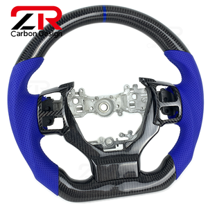Volant en fibre de carbone personnalisé pour Lexus IS ISF RC CT NX IS250 IS350 NX200 NX300 ES <span class=keywords><strong>500</strong></span> <span class=keywords><strong>F</strong></span> 2013-2022, intérieur en fibre de carbone - Product Image 6