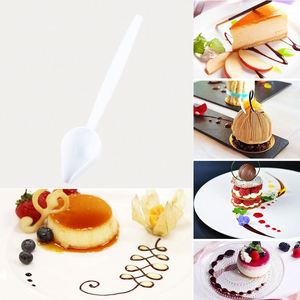 Homesun Candy <span class=keywords><strong>Crayon</strong></span> Cuillère à Décorer Cuillère à Sauce Décoration Pointe Cuillère à Sauce en Plastique - Product Image 6
