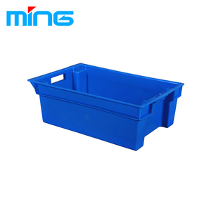 Warehouse Plastic Stackable Nestable Contaioner Storage Crate