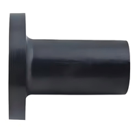Raccord en plastique HDPE à soudure par fusion bout à bout, raccord à col long de 20 à 1200 mm