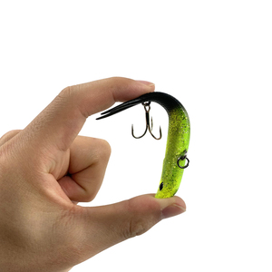 <span class=keywords><strong>Esche</strong></span> da Pesca <span class=keywords><strong>in</strong></span> PVC Morbido e <span class=keywords><strong>Silicone</strong></span> <span class=keywords><strong>per</strong></span> <span class=keywords><strong>Spigola</strong></span> e Salmone - Esca <span class=keywords><strong>per</strong></span> Trolling e Jigging a Lancio Lungo con Azione di Affondamento Lento - Product Image 2