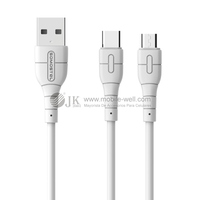 Kabel pengisi daya Cepat OEM/ODM tipe-c telepon datar kabel Data USB mikro kabel Tipe pengisian cepat