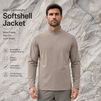 Veste de sport décontractée pour homme, douce, respirante, couleur unie, longue, pour la gym, la maison, les trajets quotidiens, la randonnée, le camping, à manches longues, prête à porter