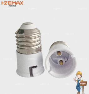 Nhà Máy bán hàng trực tiếp E27 chống cháy nhựa Đồng đèn ổ cắm Adapter vít phong cách cơ sở đèn chuyển đổi chủ - Product Image 4