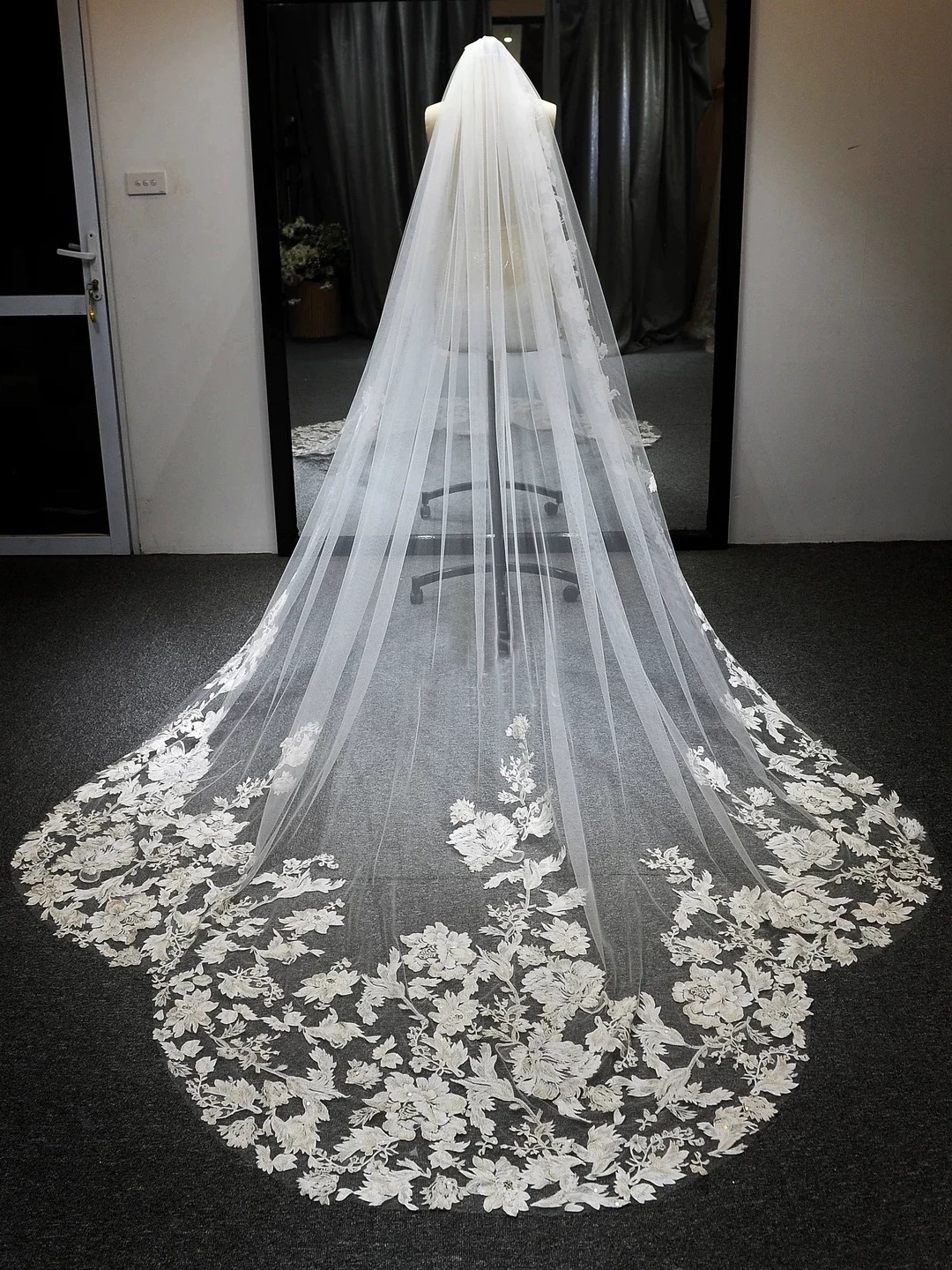 customized wedding veil