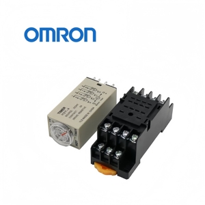 Chính hãng cho Omron Thời gian chuyển tiếp H3Y-2-C H3Y-4-C 1 giai đoạn DC24V AC220V 110V 1S 5S 10S - Product Image 1