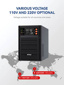 באינטרנט רפואי עליות <span class=keywords><strong>3kva</strong></span> חד שלב 110v <span class=keywords><strong>220v</strong></span> 50hz 60hz pf 1.0 3000va <span class=keywords><strong>ups</strong></span> גיבוי אספקת חשמל עם lcd led תצוגה - Product Image 3