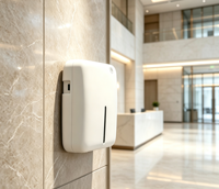 Diffuseur d'huiles essentielles sans eau Bluetooth à double fluide avec ventilateur puissant intégré pour une diffusion rapide des parfums et une portabilité accrue.