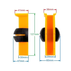 Lift Lift Against Heavy Boot Lining Cushioned Ball Main Rail Sliding Guide Boot Lift