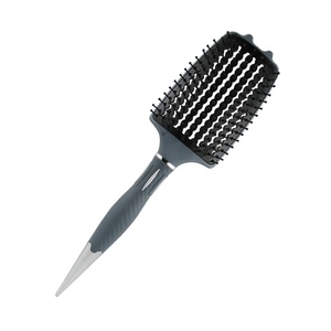 מפעל חם-חומר זיפים ישיר עם ידית גומי. במיוחד עבור מכוני שיער מקצועיים. - Product Image 1