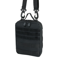 Sac de taille tactique MOLLE sac à bandoulière EDC étanche avec pochette de ceinture petit sac de messager multifonctionnel pour l'extérieur/la randonnée