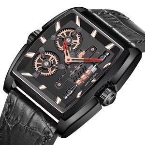 Drioshipping Mens Watches Top Brand Luxury Quartz <b>Wristwatches</b> Leather Strap 30m <b>Waterproof</b> Business Watch - Product Image 3