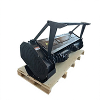 LISEN High Torque Skid Steer Forestry Mulcher with Engine Variable Displacement Hydraulic Motor for Efficient Forest Clearing