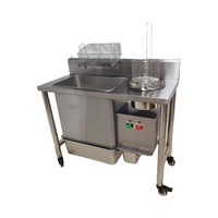 Table à paner automatique électrique pour poulet frit Henny Penny Fast Food, 220 V, haute productivité