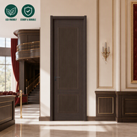 Porte prête à l'emploi en panneau décoratif mélaminé, résistante aux rayures et insonorisée, pour villa, hôtel et usage commercial