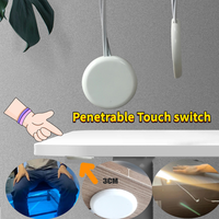 Interrupteur Tactile Intelligent JUCAI 5-24V à Détection Capacitive, Gamme de Détection 3mm, pour Meubles et Lampes LED, Conception Pénétrante 4A