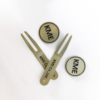 Accessoires de golf personnalisés : Clips de chapeau de golf avec logo sur mesure, Outils de réparation de divots de golf personnalisés pour clubs, Clips de chapeau de golf de forme personnalisée
