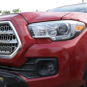 LUMA 2PCS Multi Color ABS Headlight Lower <b>Mesh</b> <b>Grille</b> Cover Trim <b>for</b> 2016-2023 Pickup Truck Front Exterior - Product Image 6