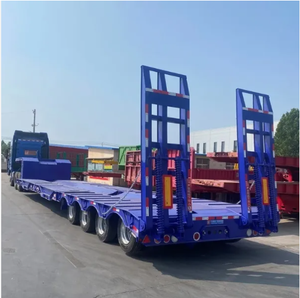 Offre Spéciale : Remorques Semi-Basplate 40/60/80 Tonnes à Essieux <span class=keywords><strong>Tandem</strong></span>/Quadruples - Prix Compétitifs |   Véhicule de transport à plateau bas de 100 tonnes à vendre - Product Image 2