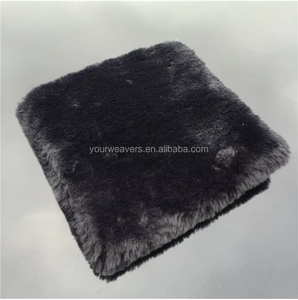 Fabbricazione professionale in fabbrica 20x20cm di pelle di pecora sintetica/lana di agnello guanto per autolavaggio - Product Image 4