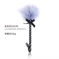 Nouveau Sexy Bowknot Bâton Flirter Bondage Outils Jeux Érotiques Chatouiller Plume Pour Le Sexe Adulte