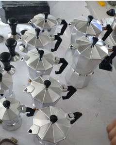 Meilleures ventes <span class=keywords><strong>Cafetière</strong></span> Moka en aluminium 1/2/3/6/9/12 tasses / <span class=keywords><strong>Cafetière</strong></span> à expresso Moka pour cuisinière - Product Image 6