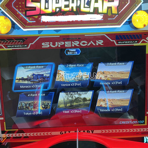 Simulateur à pièces de Offre Spéciale Machine de jeu de voiture de course d'arcade de conduite vidéo Vitesse HD Machine d'arcade vidéo de course - Product Image 4