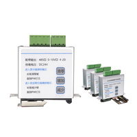 Amplificador Transmisor de Señal para Celdas de Carga 0-10V, Sensor de Pesaje, Amplificador de Peso