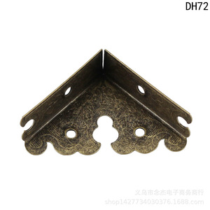 Antique Style Iron <b>Corner</b> <b>Protectors</b> 35Mm For Furniture Cabinets Wooden Boxes Durable Traditional Design - Product Image 4