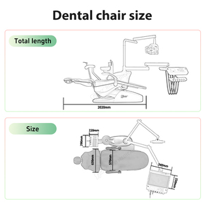 Dişçi koltukları RIXI marka en iyi fiyat diş sandalye tam set diş ünitesi diş sandalye çin diş sandalye - Product Image 2