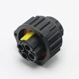 4 pin AMP female waterproof cable electrical round din connector for engine plug 1-1719434-11-968968-1 1-1813099-1967325-1