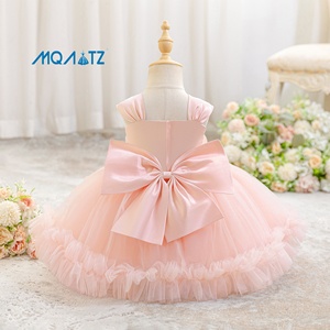 <span class=keywords><strong>Vestido</strong></span> de <span class=keywords><strong>Princesa</strong></span> con Flores para Niñas, Ideal para Fiestas de Cumpleaños, Bodas y Eventos Formales - Product Image 3