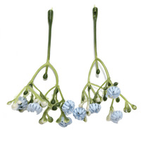 Bouquet de Gypsophile Artificiel en Plastique, Fausses Fleurs de Souffle de Bébé pour Matériel de Composition Florale DIY, Décoration d'Arrangements de Roses
