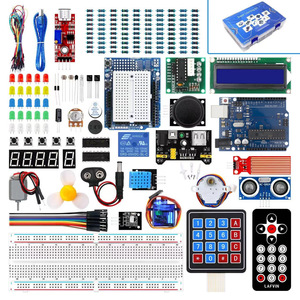 Kit de démarrage Arduino Super pour Uno R3, projet éducatif, apprentissage avec composants et breadboard - Product Image 1