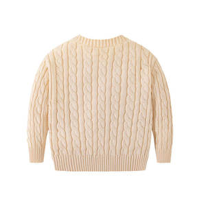 Suéteres deportivos para correr para niños de alta calidad, <span class=keywords><strong>chaleco</strong></span> de algodón con rayas horizontales de colores entrelazados para niños y niñas - Product Image 6