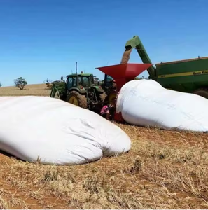 Sac de stockage agricole robuste avec <span class=keywords><strong>film</strong></span> plastique résistant aux UV 18 mois, sacs pour ensilage/<span class=keywords><strong>silo</strong></span>/grains - Product Image 3