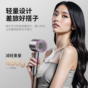 ไดร์เป่าผมความเร็วสูง พับได้ พร้อมมอเตอร์ดีซี สำหรับใช้ในบ้าน ท่องเที่ยว และมืออาชีพ - Product Image 3