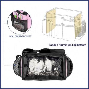 BSCI Factory Large Professional Cleaning Caddy With Detachable <b>Divider</b> Supply Organizer Cleaning <b>Bags</b> for Housekeepers Cleaners - Product Image 4