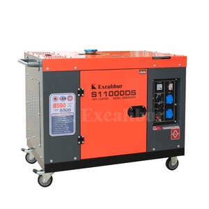 <span class=keywords><strong>Excalibur</strong></span>-generador diésel refrigerado por aire, 10kw, 12KVA, 220V, 230V, S10000DS3 - Product Image 1