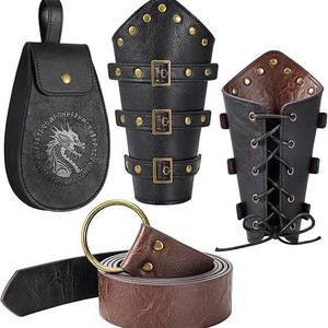 อุปกรณ์ประกอบฉากคอสเพลย์ ชุดนักรบยุคกลาง ประดับเพชร สไตล์วินเทจยุโรป ขายดีในอีเบย์ สำหรับการแสดงบนเวที - Product Image 4