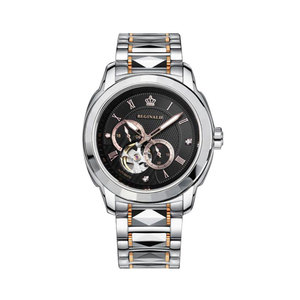 Reloj de Pulsera de Moda para Mujer, Automático, Mecánico, Esqueletizado, Impermeable, de Acero Inoxidable - Product Image 3