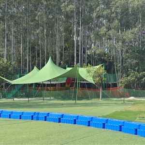 Outdoor Camping <b>Tent</b> Trigone V Type 6-8 Person Oxford Fabric <b>Large</b> Space Summer Use Waterproof 2000-3000 Mm - Product Image 1