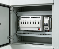 Automatisation des bâtiments et contrôle de l'éclairage intelligent pour la maison, actionneur de commutateur KNX S108.1 230V 20A IP20