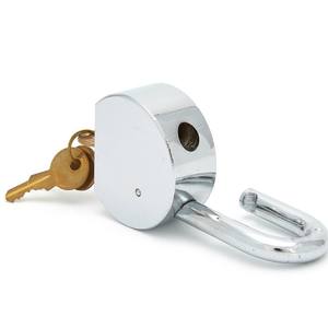 Candado de Acero Reforzado de Seguridad, Redondo, Sólido, a Prueba de Polvo, con Grillete de 65 mm - Product Image 3