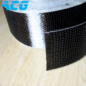 Tela de Fibra de Carbono Unidireccional de 12K y 400g, Tejido de Alta Resistencia, Sarga Elástica, Refuerzo para Puentes, Industria Automotriz, Tapicería - Product Image 1