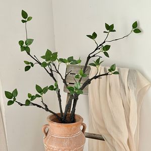 Branches vertes artificielles, fleurs en vase, 30 cm-100 cm de haut, décorations d'intérieur hautement réalistes - Product Image 2