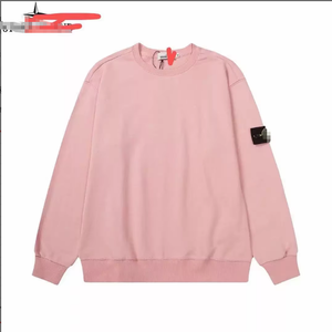 <span class=keywords><strong>Sweat</strong></span>-shirt d'hiver classique transfrontalier de haute qualité, à manches longues, couleur unie, avec capuche, col à badge, poches et coupe ample - Product Image 2