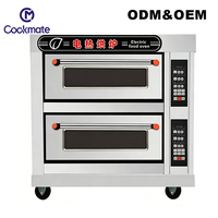 Four à pâtisserie électrique numérique Cookmate avec contrôle précis de la température et minuterie intégrée, usage commercial, haute puissance 3,5-6 kW
